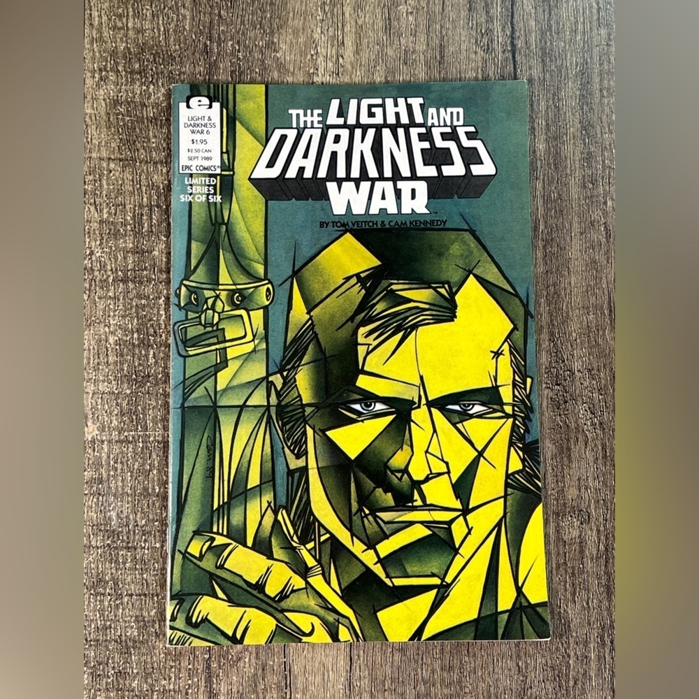 The Light And Darkness War Issue 6 of 6 Epic Comics 1989